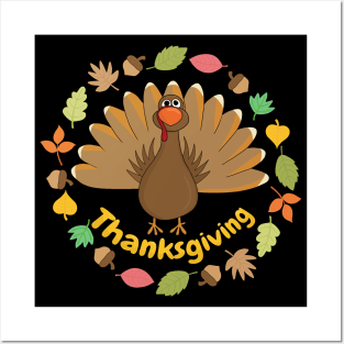 Thanksgiving Turkey Posters and Art